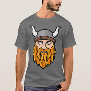 Camiseta Vermelho Viking