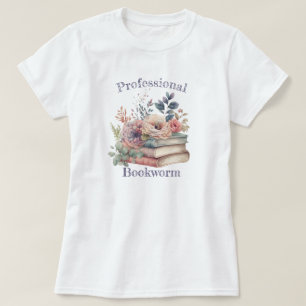 Camiseta Vermes Profissionais de Livros
