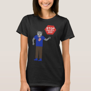 Camiseta "Vermin" Ativista Stop Project 2025.