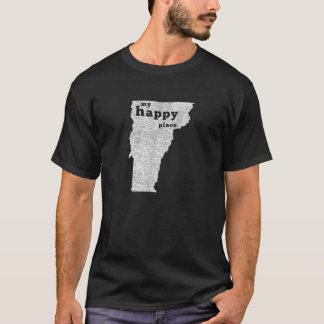 Camiseta Vermont Afastou Lugar Feliz