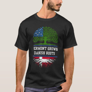 Camiseta Vermont Cresceu Com Raízes Dinamarquesas Na Dinama
