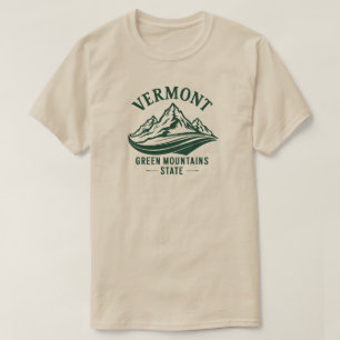 Camiseta Vermont, Estado das Montanhas Verdes