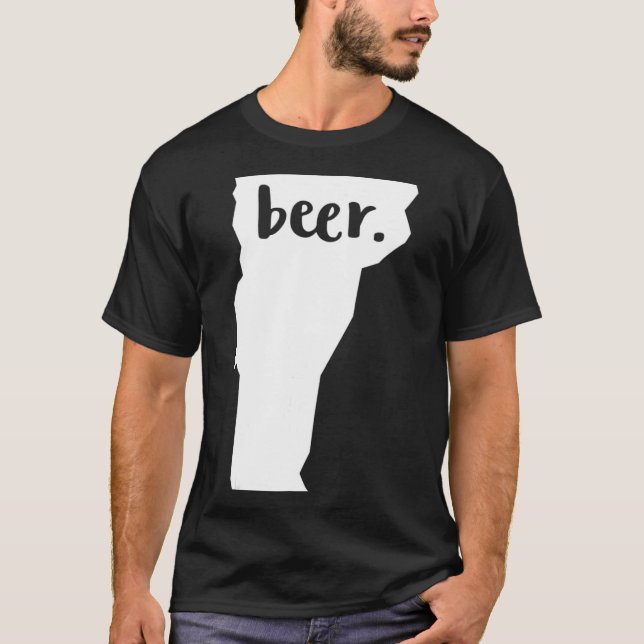 Camiseta Vermont Local Beer Drinker   Drink VT Craft Gift (Frente)