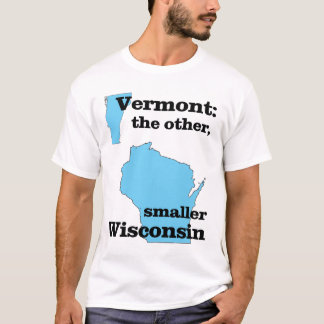 Camiseta Vermont: o outro, Wisconsin menor