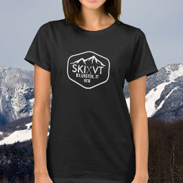 Camiseta Vermont Skiing Killington Stowe Okemo Sugarbush