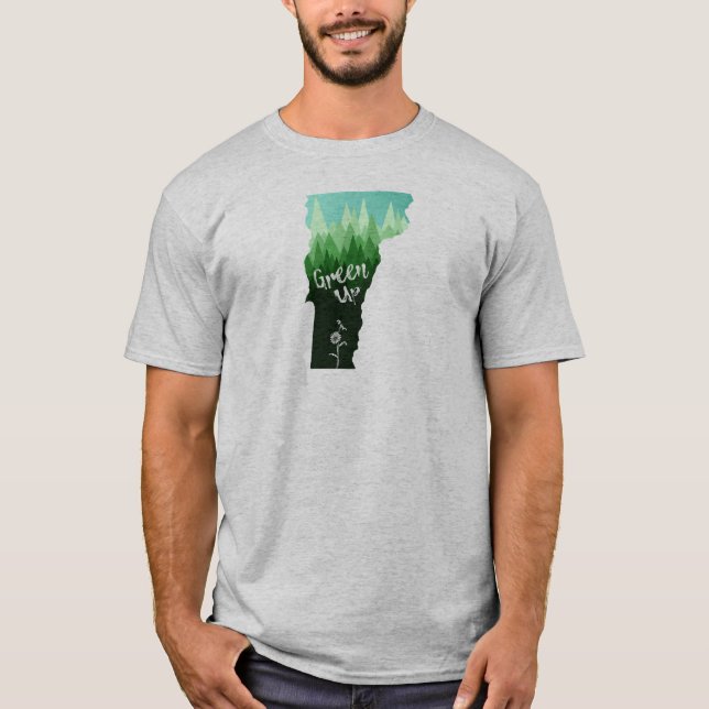 Camiseta Vermont Verde (Frente)