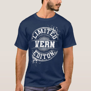 Camiseta VERN Limited Edition Nome Personalizado Funny