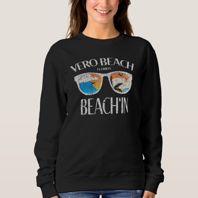 Camiseta Vero Beach Beach Vacing Sunset (Frente)