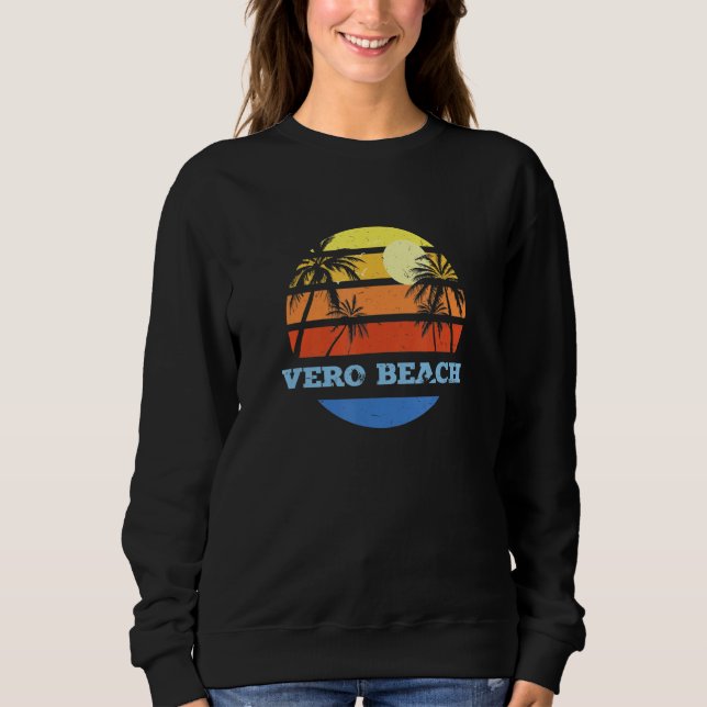 Camiseta Vero Beach Flórida Fl Beach Zero Beach Bum (Frente)