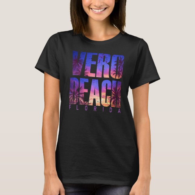 Camiseta Vero Beach Summer Vacching Family (Frente)