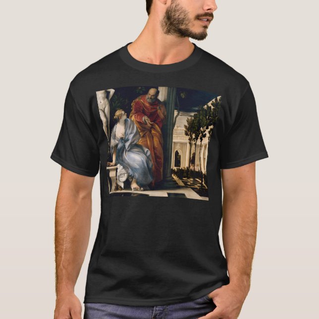 Camiseta Veronês (Paolo Caliari) Bathseba Em (Frente)