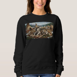 Camiseta Versão 1 da Mãe Malamute