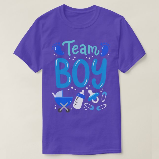 Camiseta Versão 2 do Gênero do Team Boy (Frente do Design)