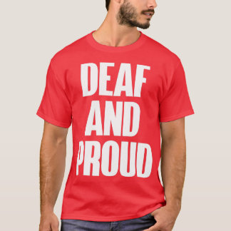 Camiseta Versão Branca Surda