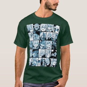 Camiseta Versão de cor do Shigaraki Collage