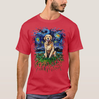 Camiseta Versão do Ouro Retriever Night