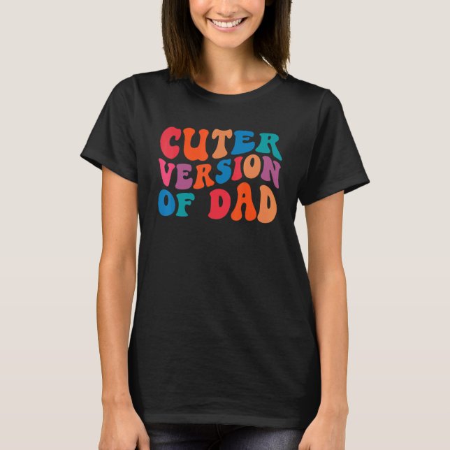 Camiseta Versão mais fofa do papai (Frente)