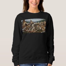 Camiseta Versão Malamute Mãe 2