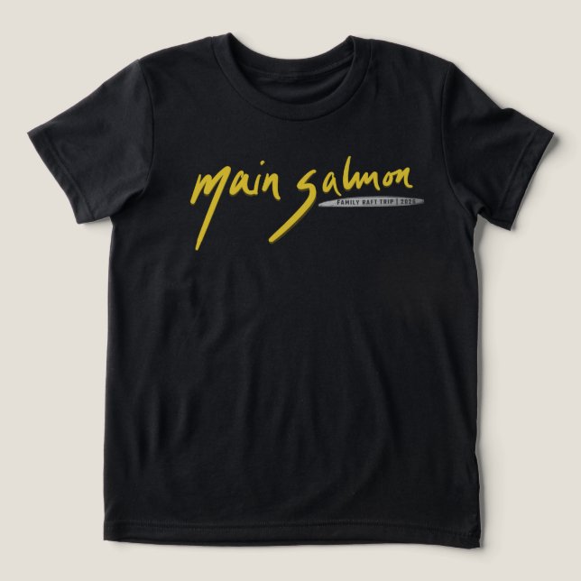 Camiseta Versão para Crianças 1  (Design frontal)