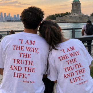 Camiseta Versículo Bíblico João 14:6