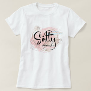 Camiseta Versículo bíblico salgado Mateus 5:13