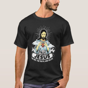 Camiseta Versículo da Bíblia Cristã Fé Crente Seguidor 1