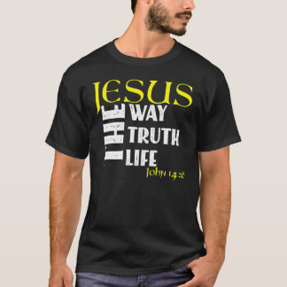 Camiseta Versículo da Bíblia Cristã João 146 2