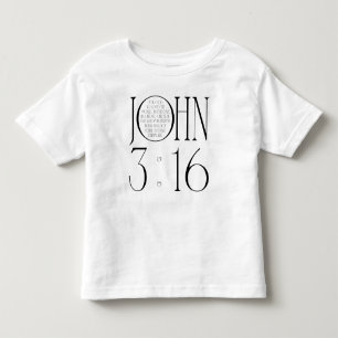 Camiseta Versículo da Bíblia João 3:16