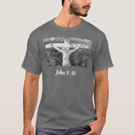 Camiseta Versículo da Bíblia 'Para Deus' Cruz Personalizar