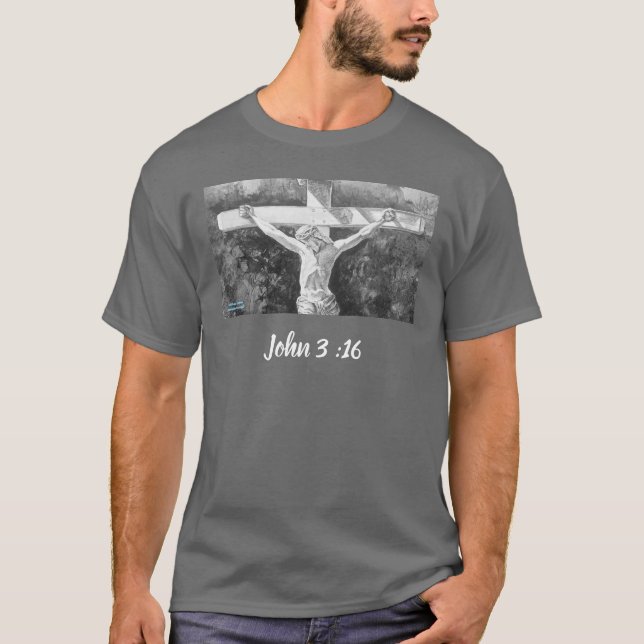 Camiseta Versículo da Bíblia 'Para Deus' Cruz Personalizar (Frente)