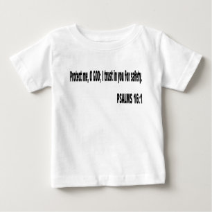 Camiseta versículo da Bíblia SALMOS