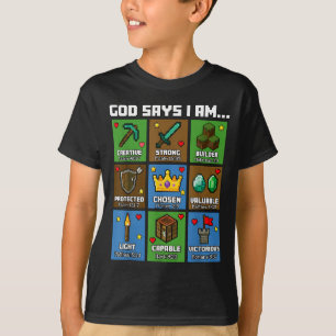 Camiseta Versículos da Bíblia Deus Diz Que Eu Sou Xel Arte 