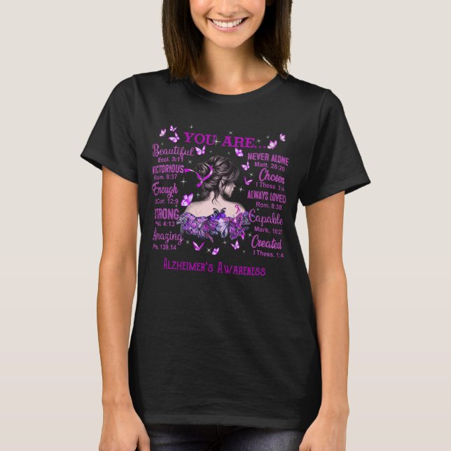 Camiseta Versículos da Bíblia e Borboletas para Conscientiz (Frente)