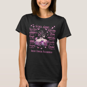 Camiseta Versículos da Bíblia sobre a Conscientização do Câ