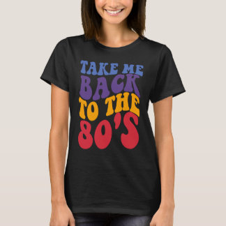 Camiseta Verso 80s Me Leva De Volta Aos 80s