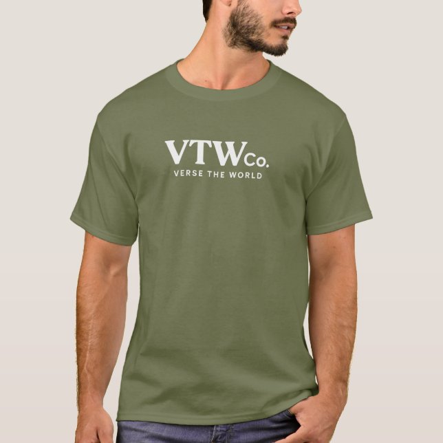 Camiseta Verso a camisa-T dos homens (Frente)