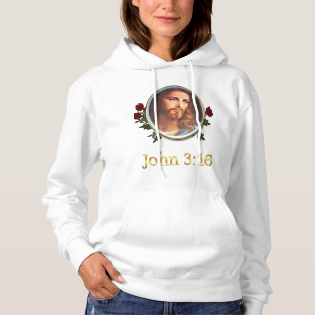 Camiseta Verso Bíblia John 3:16 (Frente)