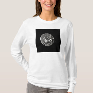 Camiseta Verso da moeda que descreve Pegasus