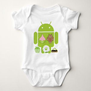 Camiseta Versões do Android