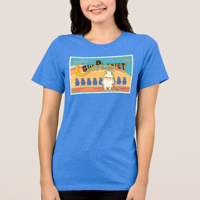 Camiseta VERSÕES DO PLANETA DE VACA Boynton (Frente)