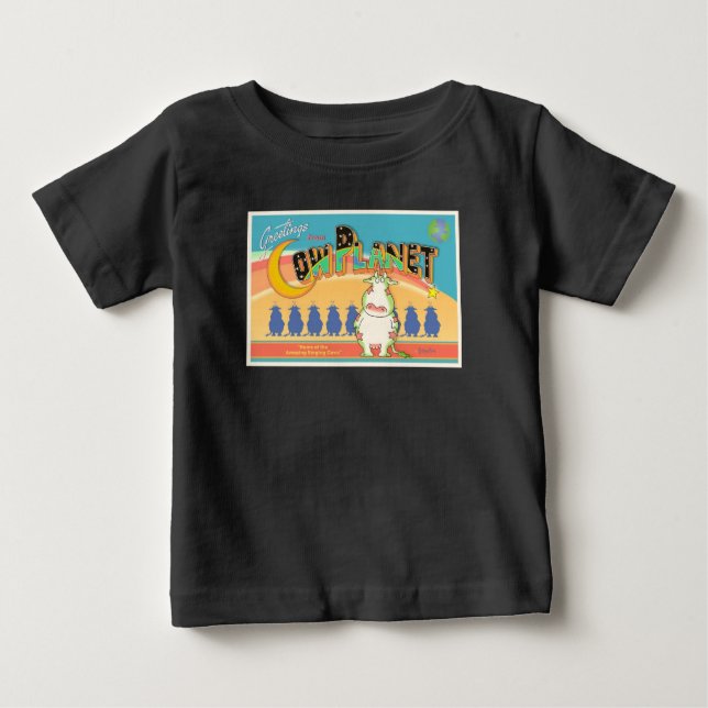 Camiseta VERSÕES DO PLANETA DE VACA Boynton (Frente)