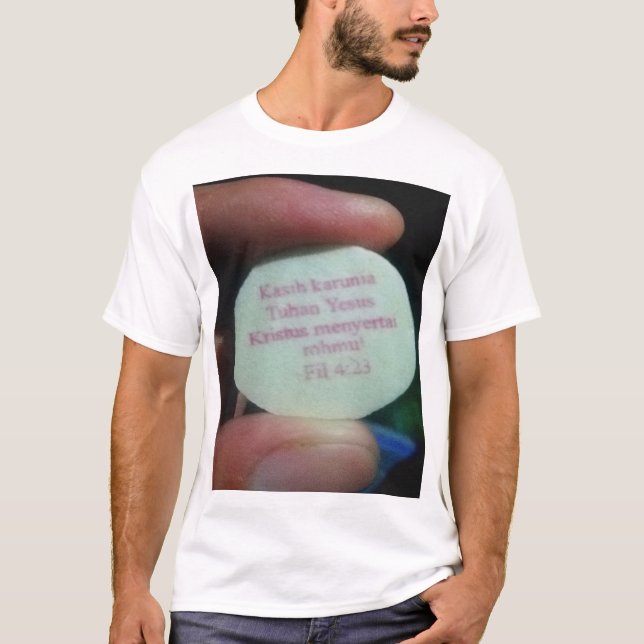 Camiseta Versos de oração na Bíblia (Frente)