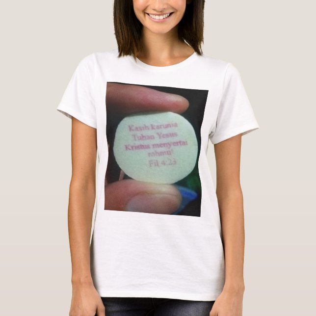 Camiseta Versos de oração na Bíblia (Frente)