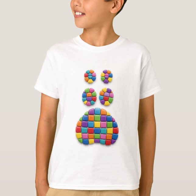 Camiseta Vertical Infantil Paw SAFE (Frente)