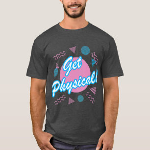 Camiseta Vertro 80s Workout Vintage 1980s Costume Gym