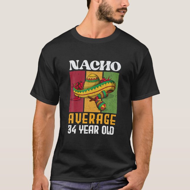 Camiseta Vertro Nacho Média 34 Anos De Idade 34 Anos Cinc.  (Frente)
