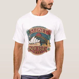 CAMISETA VÉSPERA DE ANO NOVO DE SYDNEY
