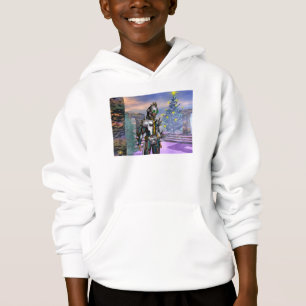 CAMISETA VÉSPERA DE ANO NOVO DE UM CYBORG DEIXADO CAIR DO