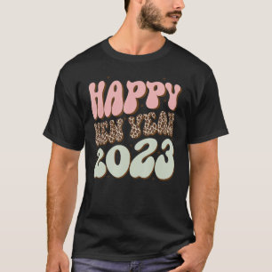 Camiseta Véspera de ano novo Fornece o Feliz ano novo do Gr