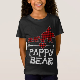 Camiseta Véspera de Natal da Família do Urso de Pappy Xadre